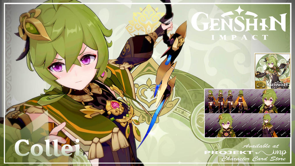 [Koikatsu] Genshin Impact ~ Collei by syncVLOID on DeviantArt