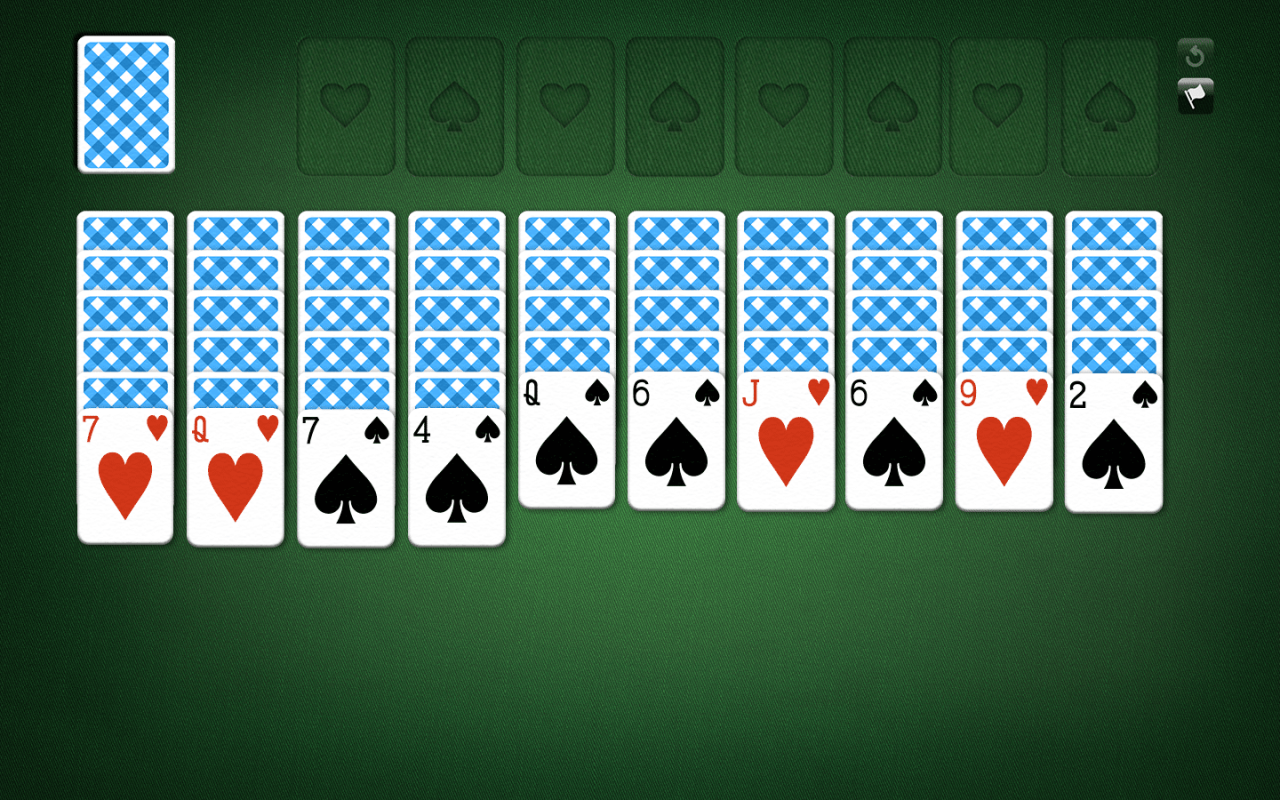 Solitaire spider